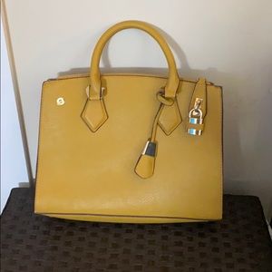 Mustard yellow purse